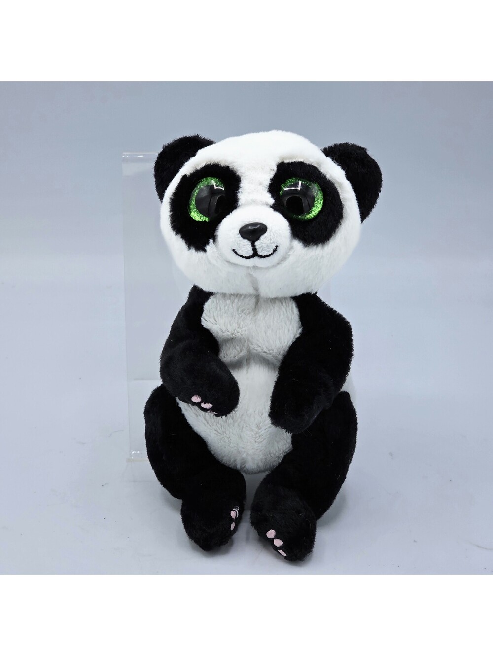 Ty Beanie Ying Black White Panda Bear Plush Stuffed Animal 2022 6” Sitting